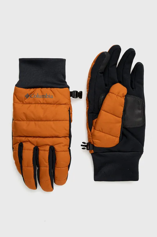 πορτοκαλί Columbia γάντια Powder Lite Ανδρικά