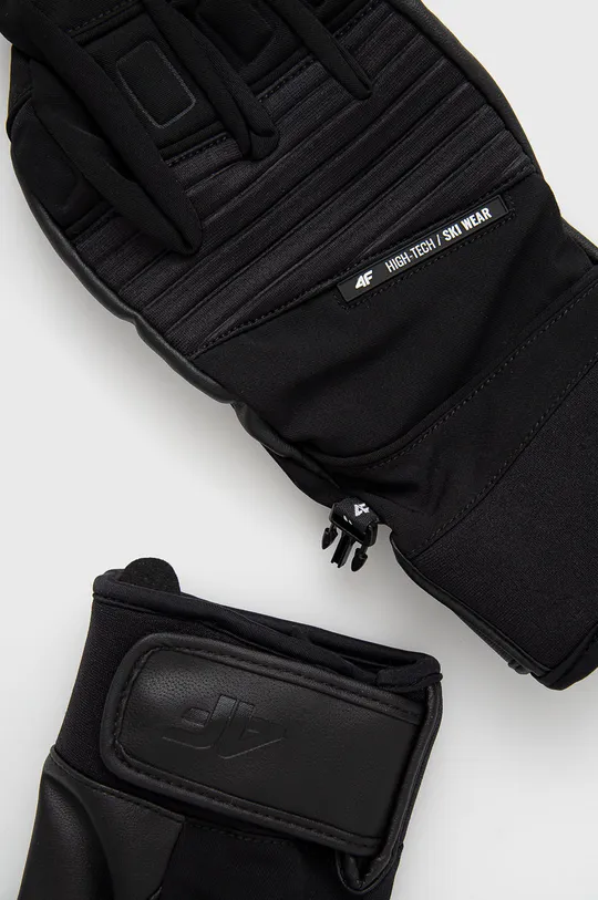 Лижні рукавички 4F чорний