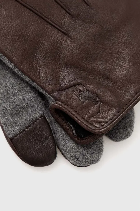 Перчатки Polo Ralph Lauren коричневый