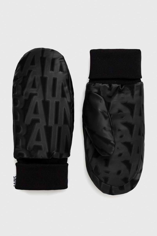 чорний Рукавички Rains 16070 Puffer Mittens Unisex