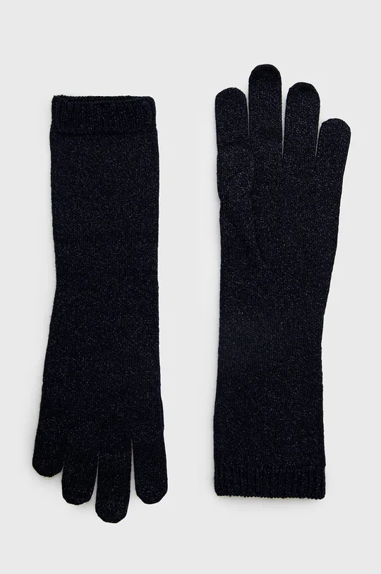 σκούρο μπλε Γάντια από μείγμα μαλλιού Marella Γυναικεία