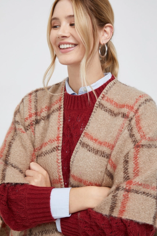 beżowy Pepe Jeans poncho