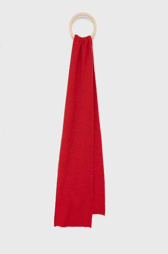 κόκκινο Μαντήλι από μείγμα μαλλιού United Colors of Benetton Γυναικεία