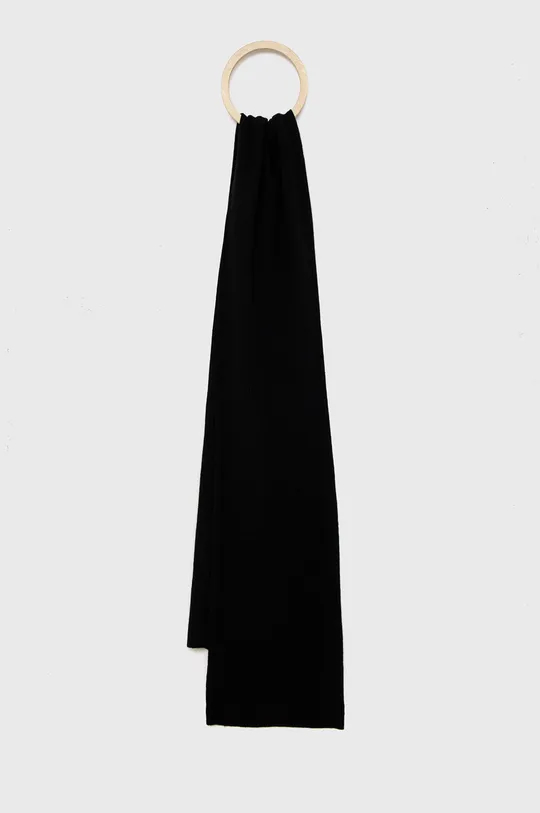 črna Šal s primesjo volne United Colors of Benetton Ženski
