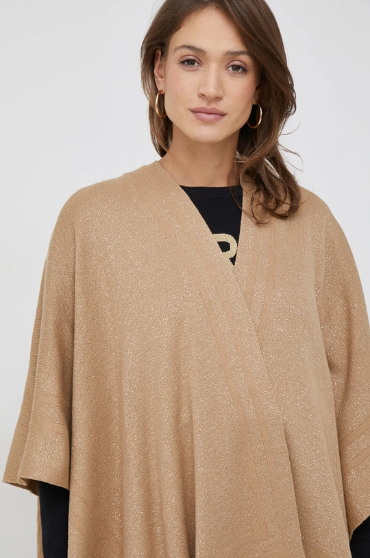 Lauren Ralph Lauren poncho 90 % Akryl, 10 % Włókno metaliczne