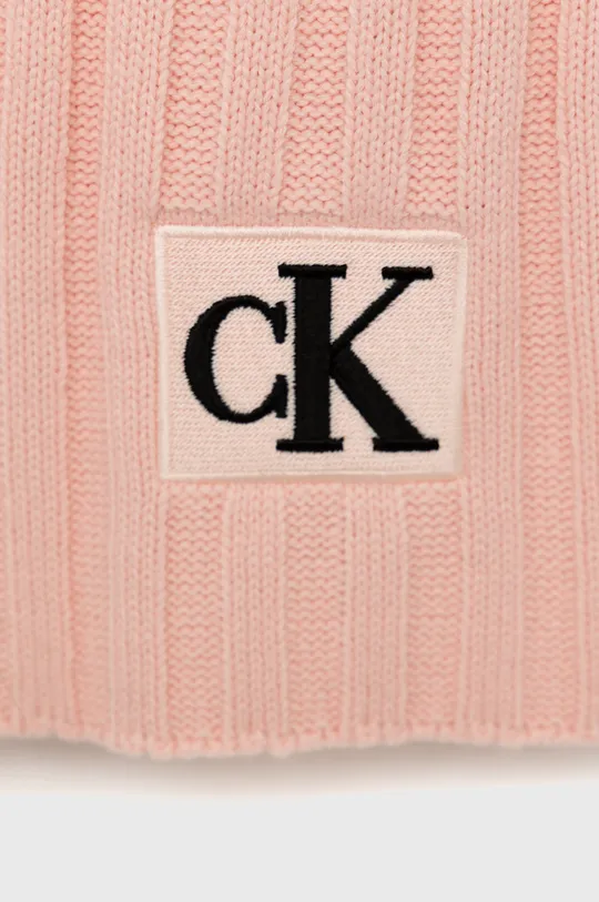 Παιδικό κασκόλ Calvin Klein Jeans ροζ