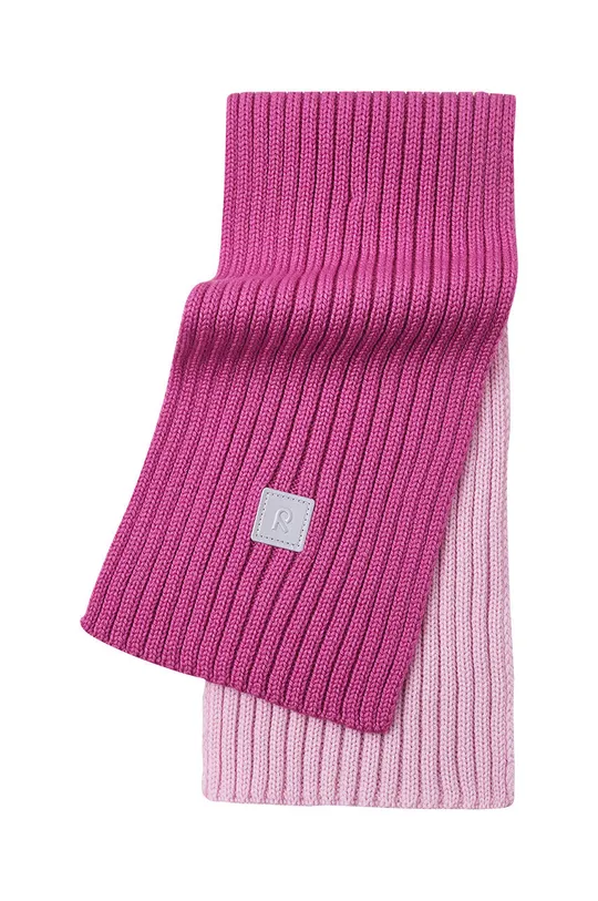 Детский шерстяной шарф Reima розовый