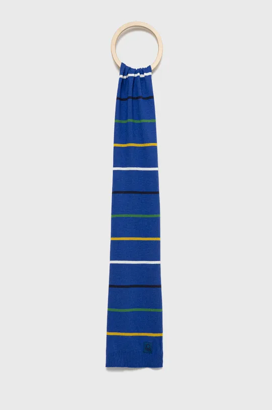 světle modrá Dětský šátek z vlněné směsi United Colors of Benetton Dětský