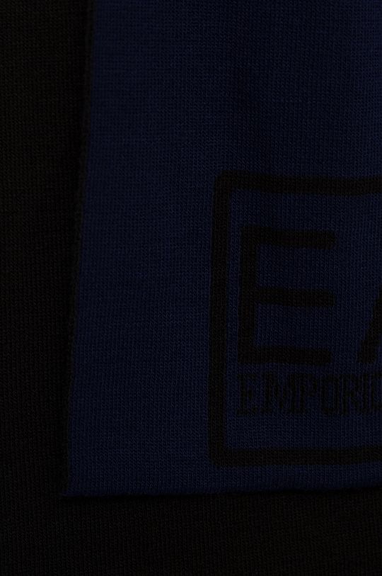 Šála EA7 Emporio Armani námořnická modř