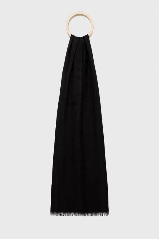 czarny Calvin Klein szal wełniany Męski