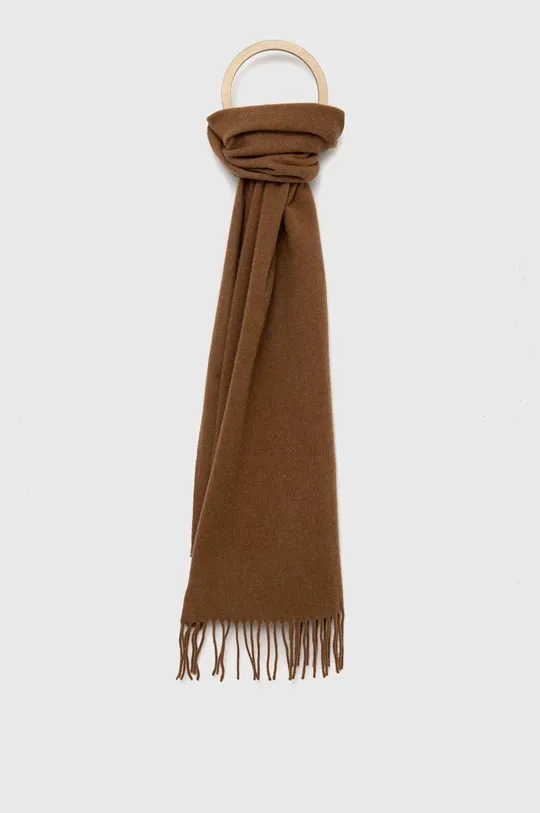 коричневий Вовняний шарф HUGO Чоловічий