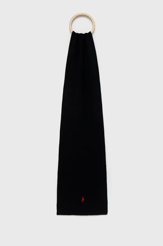 čierna Vlnený šál Polo Ralph Lauren Pánsky
