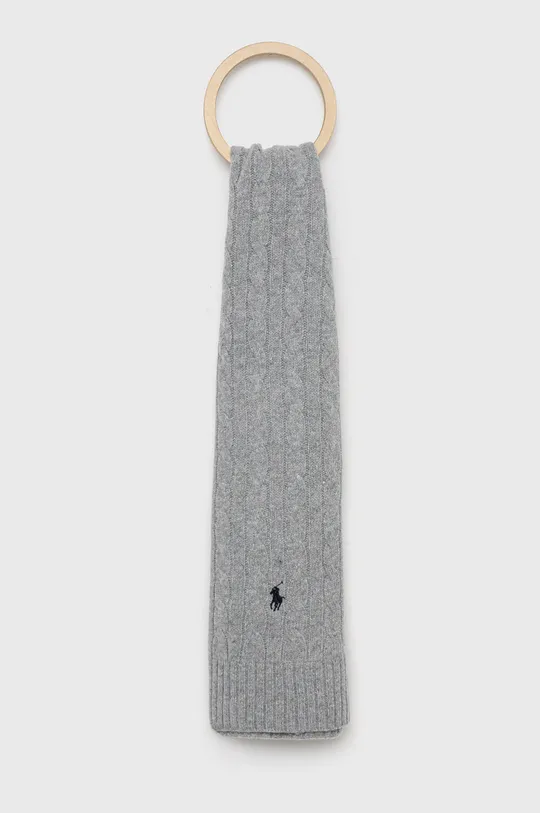 sivá Vlnený šál Polo Ralph Lauren Pánsky