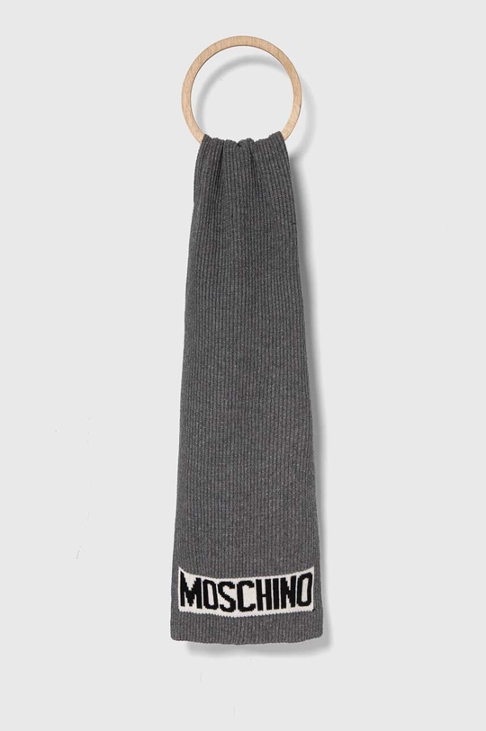 серый Шарф Moschino Мужской