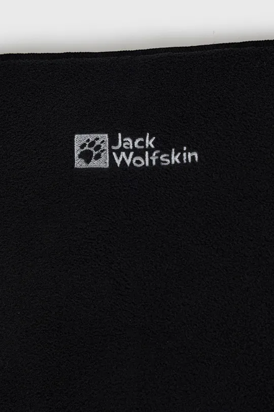 Κολάρο λαιμού Jack Wolfskin μαύρο