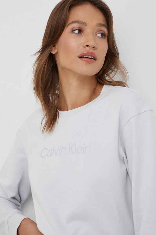 modrá Rifľová sukňa Calvin Klein Jeans