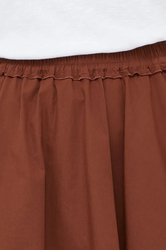 hnedá Bavlnená sukňa Sisley