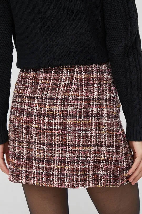 Suknja s primjesom vune Pennyblack smeđa