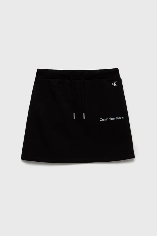 czarny Calvin Klein Jeans spódnica dziecięca IG0IG01575.9BYY Dziewczęcy