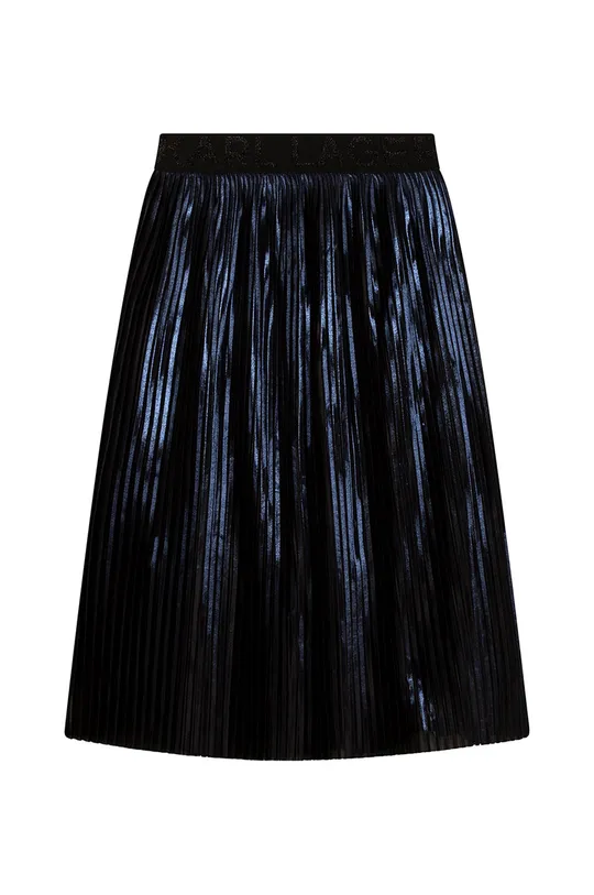 Dievčenská sukňa Karl Lagerfeld tmavomodrá