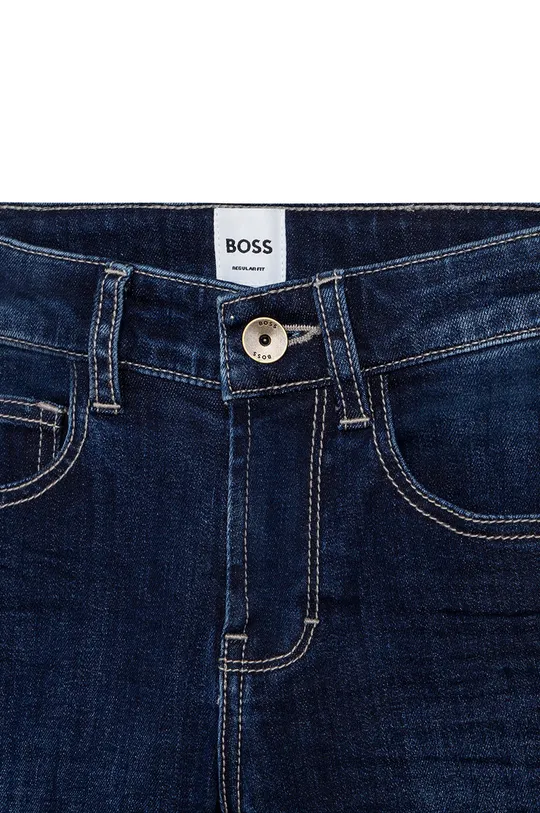 тёмно-синий Детские джинсы BOSS