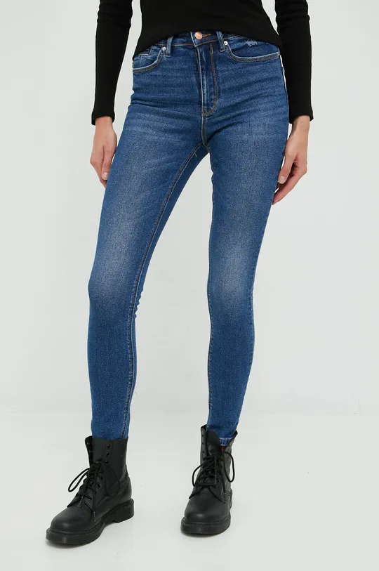 granatowy Vero Moda jeansy Damski