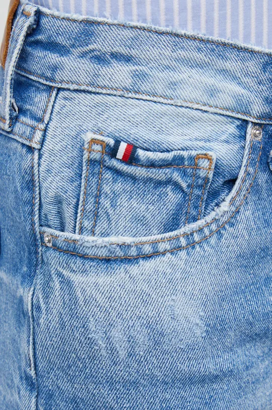 niebieski Tommy Hilfiger jeansy New Classic