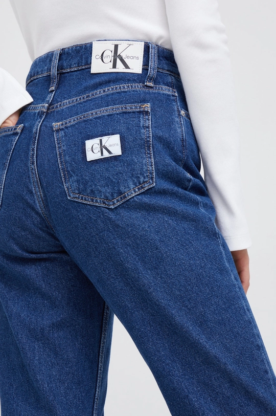 granatowy Calvin Klein Jeans jeansy