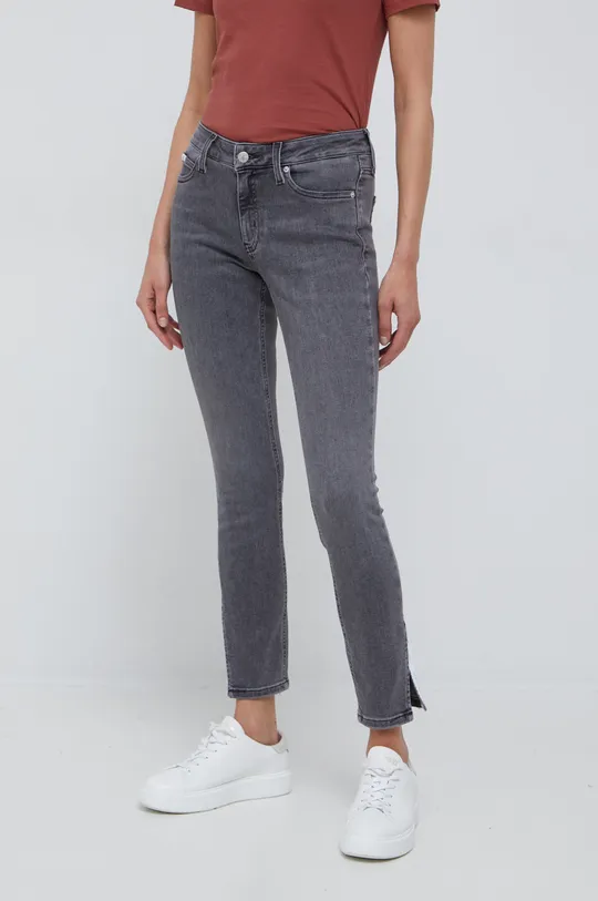 szary Calvin Klein Jeans jeansy J20J219313.9BYY
