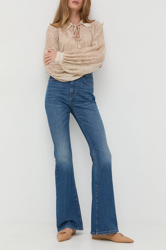 Weekend Max Mara jeansy granatowy