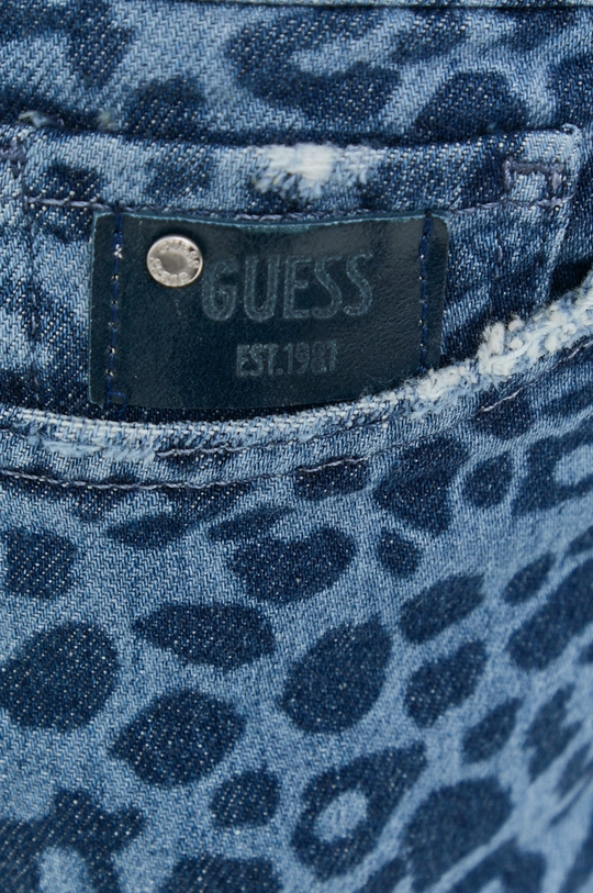 niebieski Guess jeansy