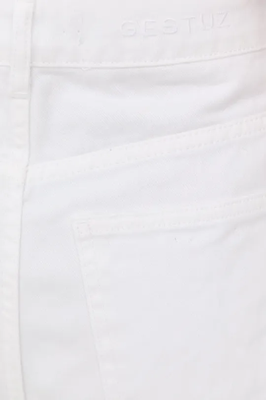 biały Gestuz jeansy