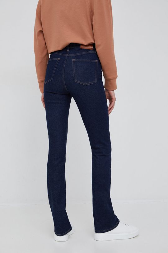 Lauren Ralph Lauren jeansy 200874764001 Materiał zasadniczy: 84 % Bawełna, 14 % Poliester, 2 % Elastan, Wstawki: 100 % Skóra naturalna