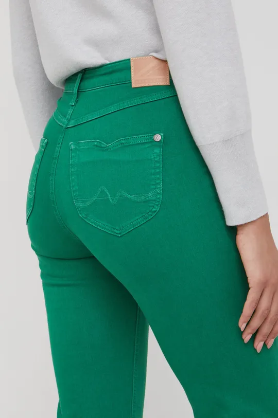 zielony Pepe Jeans jeansy