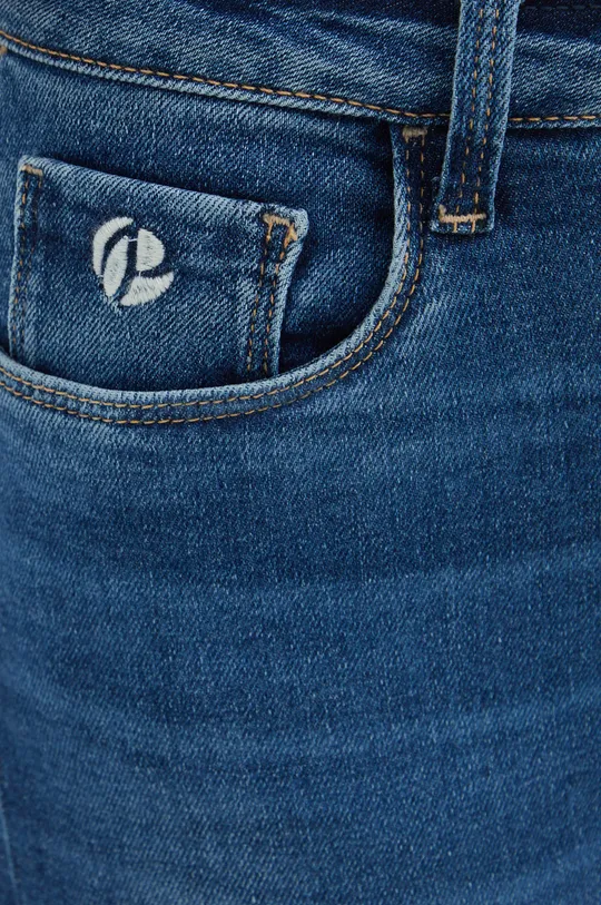 Pepe Jeans jeansy Materiał zasadniczy: 81 % Bawełna, 17 % Poliester, 2 % Elastan, Podszewka kieszeni: 65 % Poliester, 35 % Bawełna