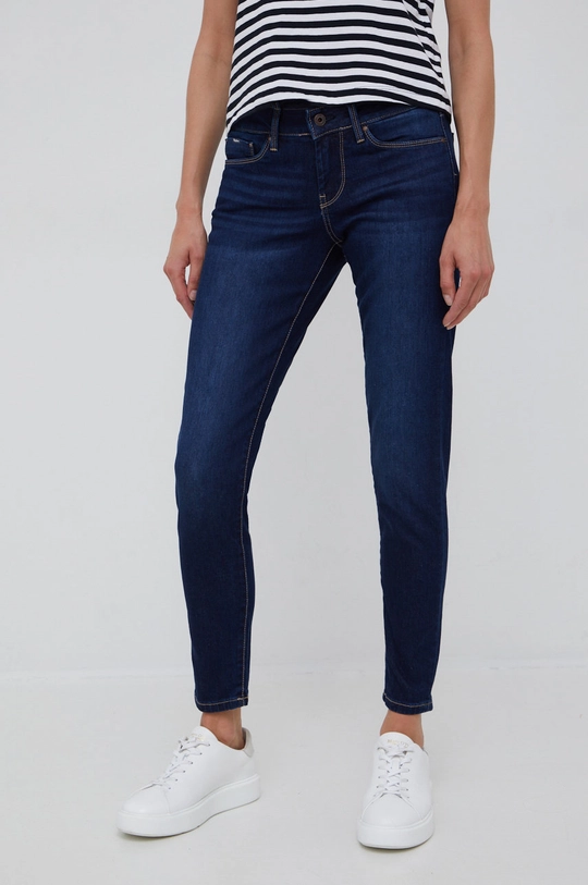 granatowy Pepe Jeans jeansy Damski