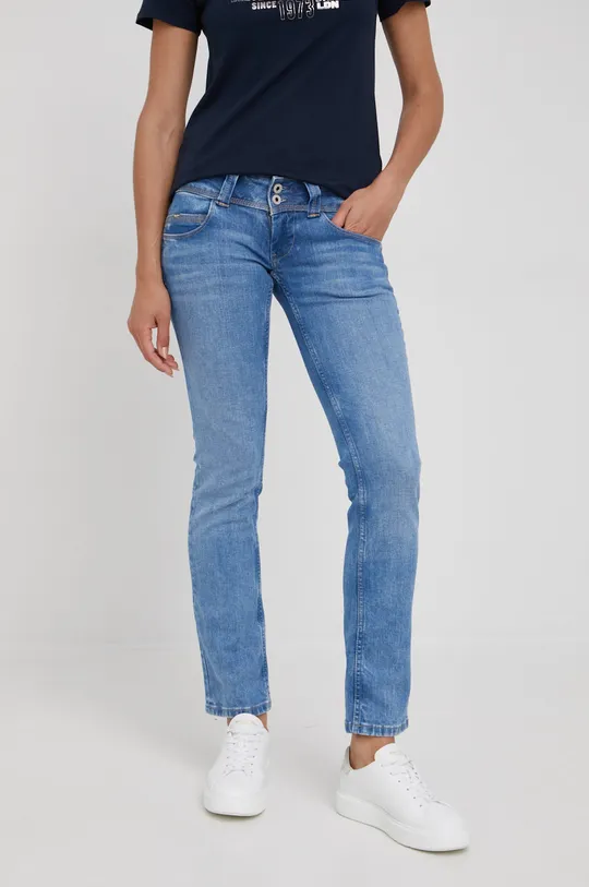 Pepe Jeans jeansy niebieski