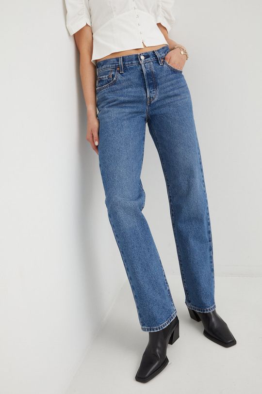 Levi's jeansy 501 90S blady niebieski