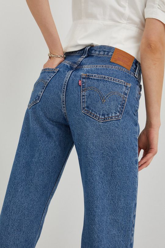 blady niebieski Levi's jeansy 501 90S