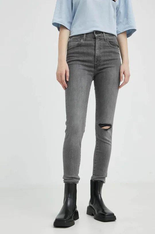 grigio Levi's jeans MILE HIGH SUPER SKINNY Donna