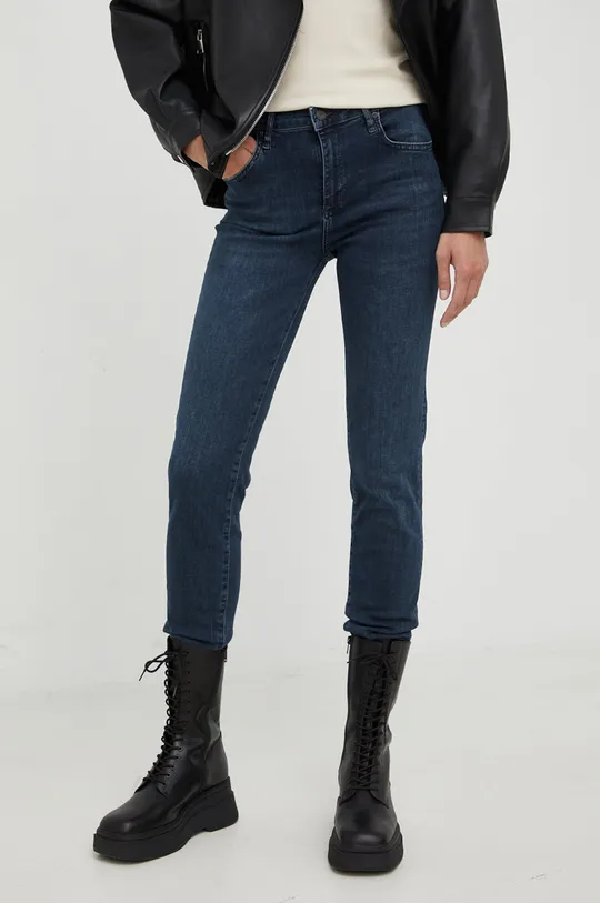 bleumarin Mustang jeansi Mia Slim De femei