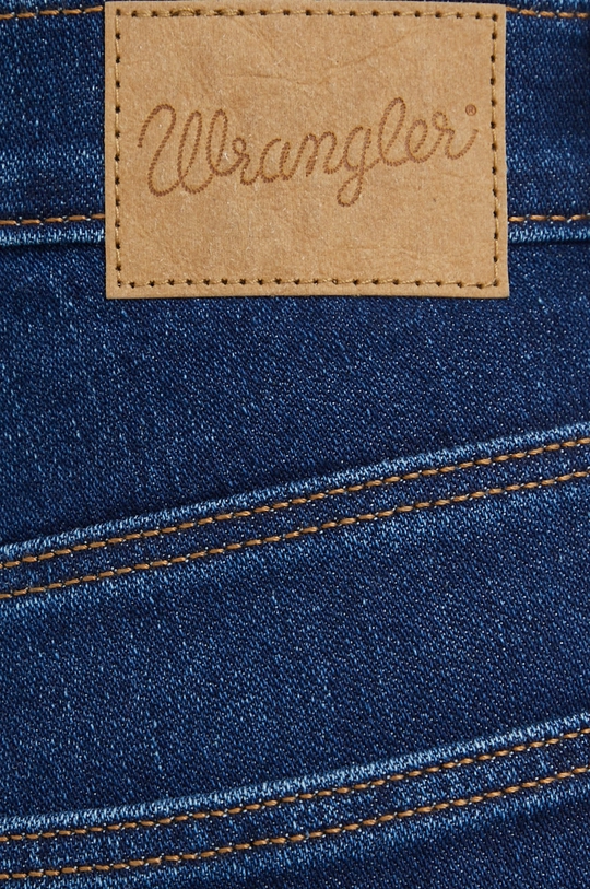 granatowy Wrangler jeansy Straight Dream Blue