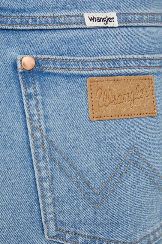 fioletowy Wrangler jeansy
