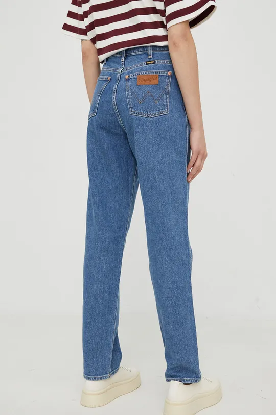 Wrangler jeans Mom Straight Winter Hue 99% Cotone, 1% Elastam
