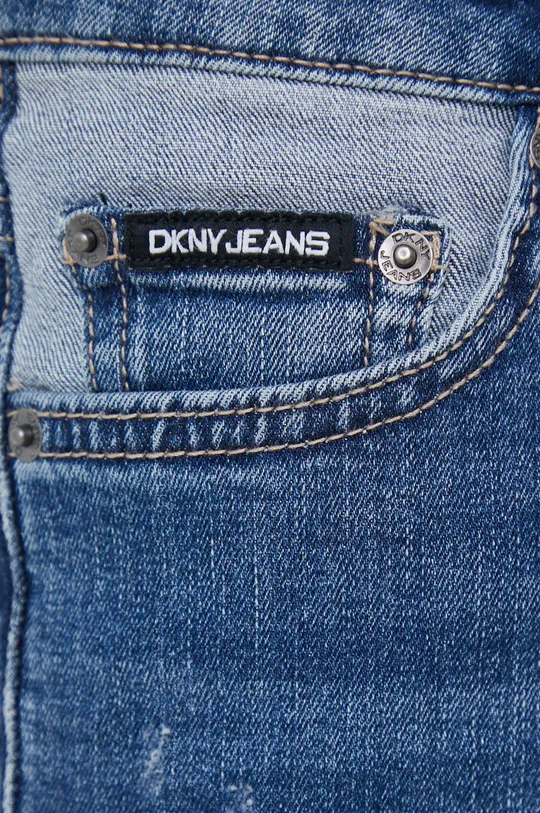 niebieski Dkny jeansy