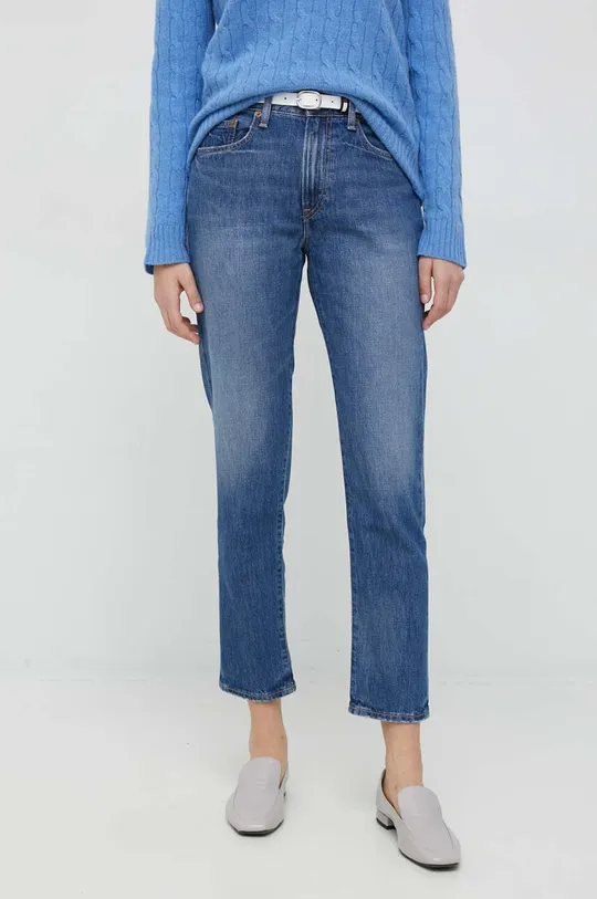 niebieski Polo Ralph Lauren jeansy Avery Damski