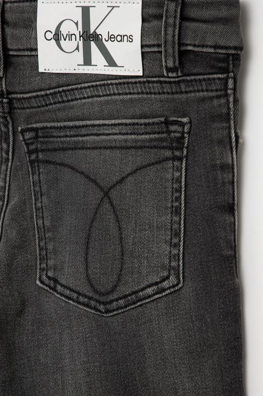 Calvin Klein Jeans jeansy dziecięce IG0IG01504.9BYY 99 % Bawełna, 1 % Elastan