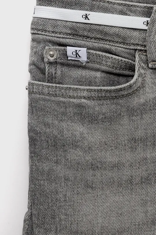 Дитячі джинси Calvin Klein Jeans сірий