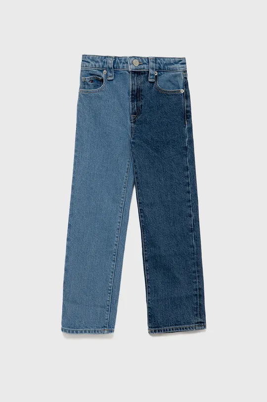 niebieski Tommy Hilfiger jeansy Dziewczęcy