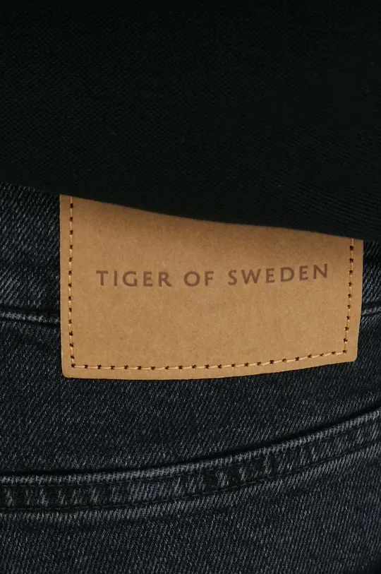czarny Tiger Of Sweden jeansy Pistolero